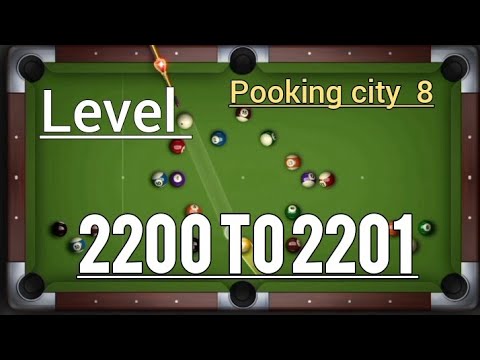 Pooking -Billiards City L Level 2200 To 2201 Ll - YouTube