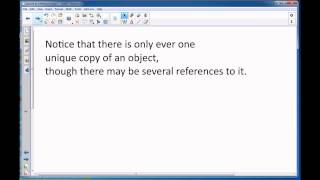 Object Reference Variables Lesson Part I