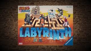 Gry planszowe Ravensburger: Labyrinth wersja podstawowa i nowość Labyrinth Naruto