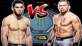 VS Battle UFC Georges St Pierre Vs Islam Makhachev