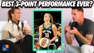 Sabrina Ionescu And JJ Redick Compare Their Personal Best Shooting Performances Ever