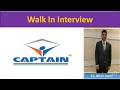 Direct Interview | Captain Steel India Limited | Captain TMT | Captain Steel TMT Bar Job | UP Job