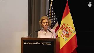 Palabras de Doña Sofía en los “Premios Sophia a la Excelencia”, del Queen Sofía Spanish Institute