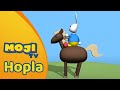 KOM OP PAARDJE! 🐎 | HOPLA 🐇 | Nederlandse Kinderseries | MojiTV