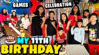 My Epic 11th Birthday Vlog! 🎂 Fun Games, Truth or Dare \u0026 Dance Challenges! 🕺💃