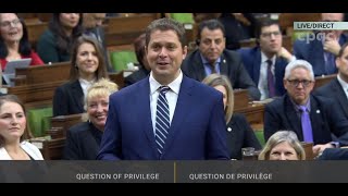 Andrew Scheer announces his resignation as Conservative leader