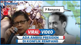 Rocky Gerung Tuding Ada Ambisi Presiden Jokowi Dalam Konflik di Pulau Rempang