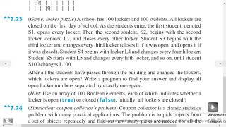 Introduction To Java Programming Exercise 7 23a