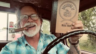 Chapter 1 and 2 of “Roughing It” by Mark Twain and a Carbonell cigar