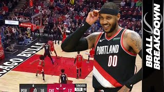 Can Carmelo Anthony Save The Trail Blazers Season?