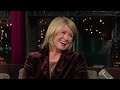 martha stewart talks about her time in jail letterman