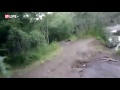 man chasing a bear мужик гонится за медведем