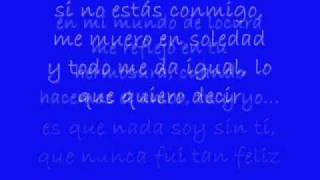 David Bisbal - Cuando hacemos el amor con letra