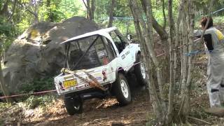 関東４×４トライアル選手会　山梨　２sec　＃NAKASONE選手　2015.09.20