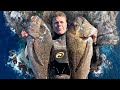 SOLO Spearfishing Adventure: MONSTER Catch on a Remote Island (Boat Camping 48 hours)