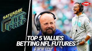 Top 5 NFL Division Futures Values for Sports Betting 2023