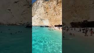 Travel |📍 Navagio Beach, Zakynthos, Greece #shorts #travel #greece
