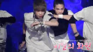 [FANCAM] 06.01.12 TEEN TOP (L.Joe focus) - Intro 'Teen Top' @ Music Bank