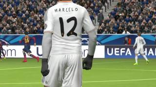 PES2014: FC BARCELONA v CF REAL MADRID