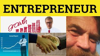 🔵 Entrepreneur - Entrepreneur Meaning - Entrepreneur Examples - British English Pronunciation