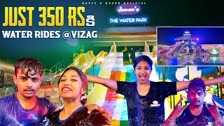 Vizag lo water rides 😍 meeku telusa just 350Rs/- ki matrame 🥳