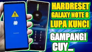 HARDRESET SAMSUNG GALAXY NOTE 8‼️ LUPA POLA PIN SANDI TANPA PC //JKS opreker handphone