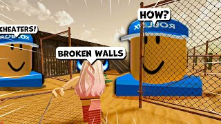 ROBLOX Evade Funny Moments #64 (Broken Walls)