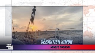 L’image du jour du Vendée Globe du 7 janvier : Sébastien Simon franchit l’équateur !