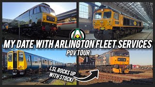 EXCLUSIVE Tour Around Eastleigh Works! | LSL Rocks Up With The Statesman | Arlington Fleet Services