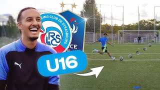 J'AFFRONTE UNE PÉPITE DE L'EQUIPE DE FRANCE DE 15 ANS ! (Il est surclassé en U17 NAT) #PF009