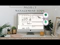 Multi Project Management Dashboard Project Planner Excel google sheet template Project task tracker