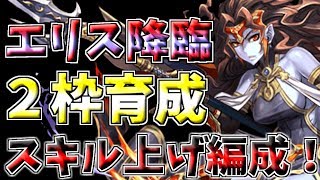 【パズドラ】サクサクスキル上げができる！育成枠2枠エリス降臨周回パーティー(超地獄級)