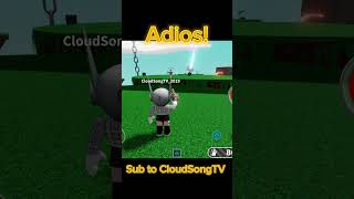 (Roblox) Adios… Roblox Slap Battles (CloudSongTV)