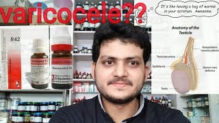 Varicocele!Homeopathic medicine for varicocele??explain!