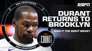 Kevin Durant going to Brooklyn HURT his legacy 🗣️ - Perk on KD leaving Warriors | NBA Countdown