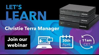 Christie Terra SDVoE – Terra Manager