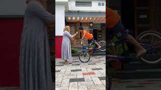 Stoppie with ummi | cycle stunt |#shorts