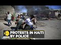 Protests in Haiti by police, tensions soar; roads blocked and airport stormed by protesters | WION