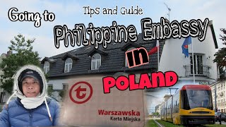 🇵🇱 Going to Philippine Embassy in Warsaw, Poland| #warszawa #centralna #pinoyinpoland #embassy #vlog