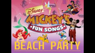 Disney Mickey's Fun Songs Beach Party Sing Along