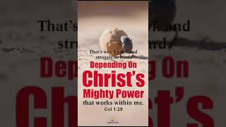 #scs Christ's Mighty Power