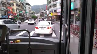 新店客運 644路線 前方展望 路程景 南青宮-青潭停車場