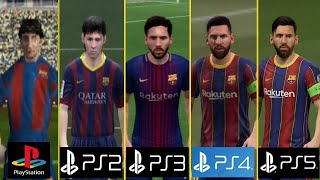 PS1 vs PS2 vs PS3 vs PS4 vs PS5 Graphics and Gameplay Comparison (FIFA Series)