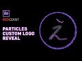 After Effects Particle logo Trapcode Particular tutorial