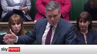 PMQs: Labour leader accuses PM of apologising only for the cameras over partygate