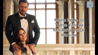 Ruaan Song (Lyrics) | Tiger 3 | Salman Khan, Katrina Kaif | Pritam | Arijit Singh | Irshad Kamil