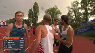 Woody Kincaid Unleashes Crazy Kick To Win Zagreb 3000m