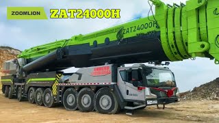 Zoomlion ZAT 24000H | 2400 tons | Biggest Mobile Crane #allterraincrane #zoomlion