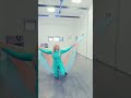 danse avec des ailes multicolore.