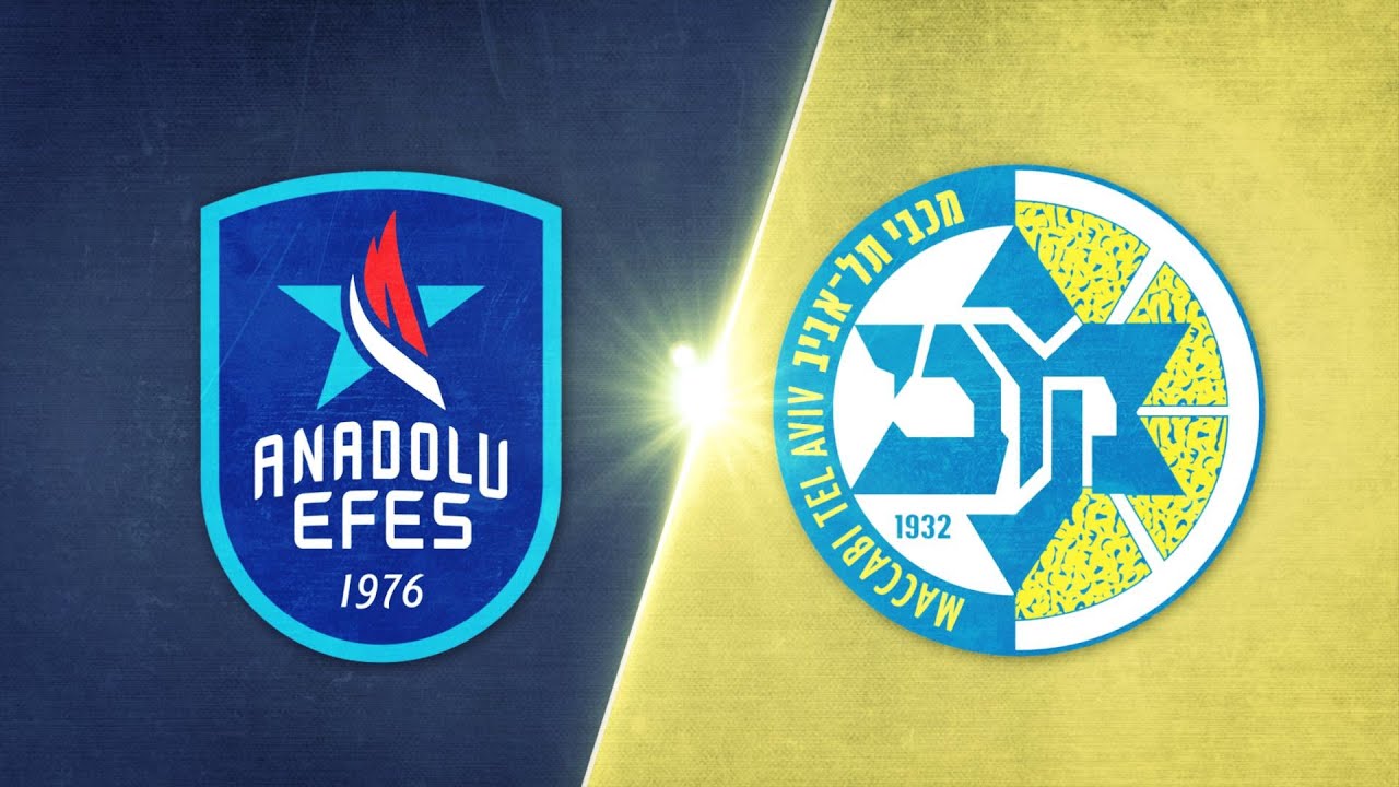 Anadolu Efes Vs. Maccabi Playtika Tel Aviv - Game Highlights - YouTube